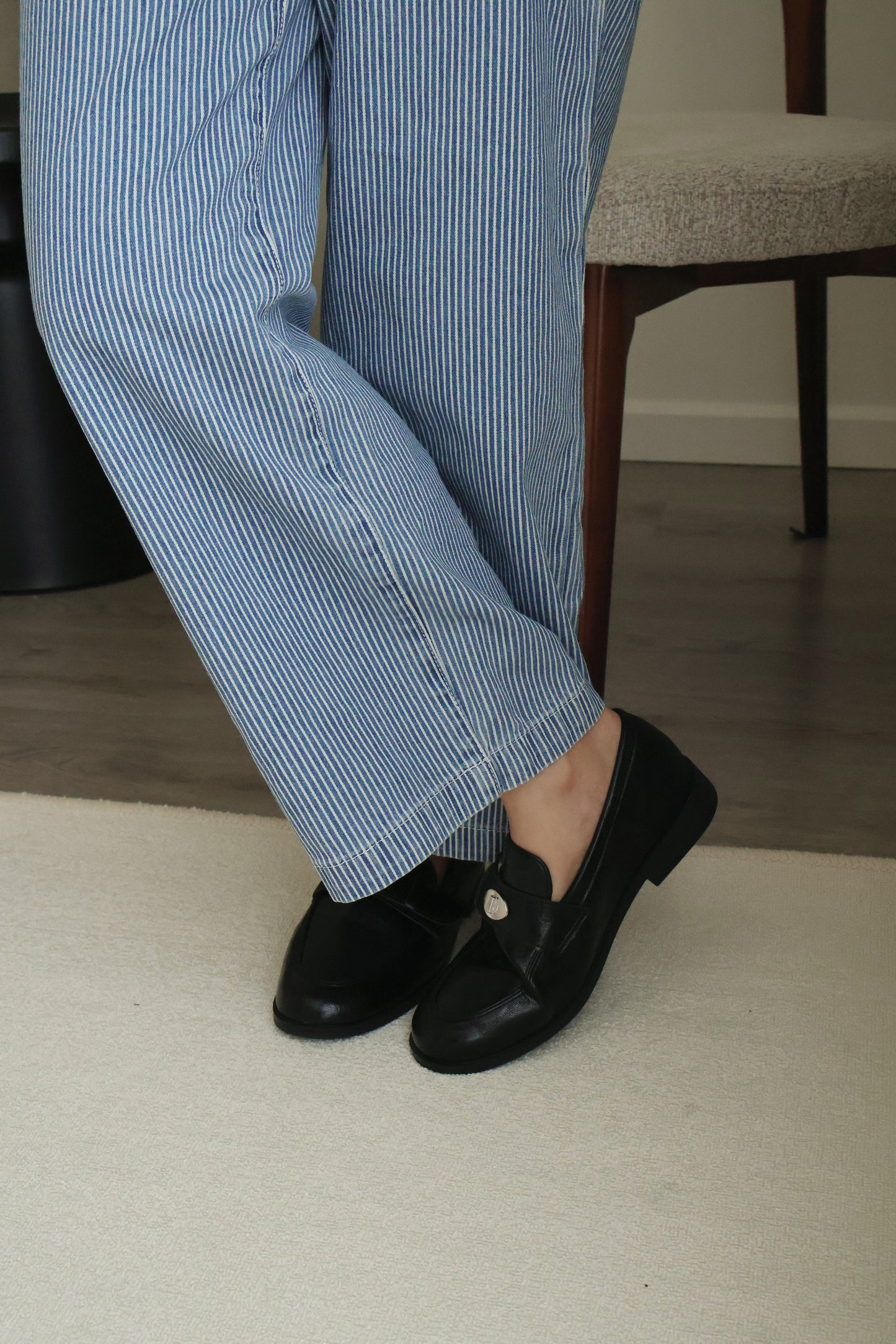 Mollie Penny Loafers (Black)
