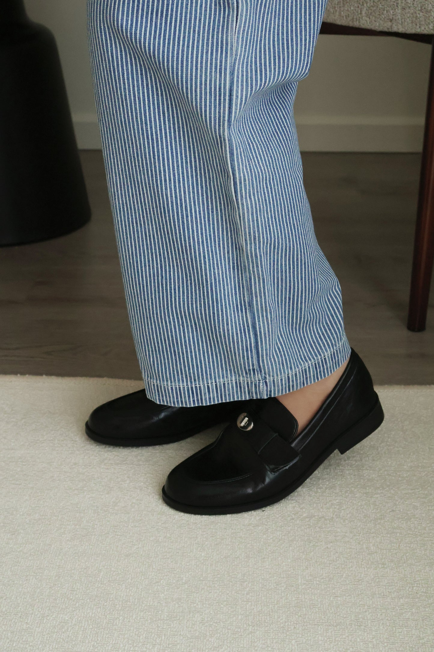 Mollie Penny Loafers (Black)