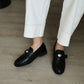 Mollie Penny Loafers (Black)