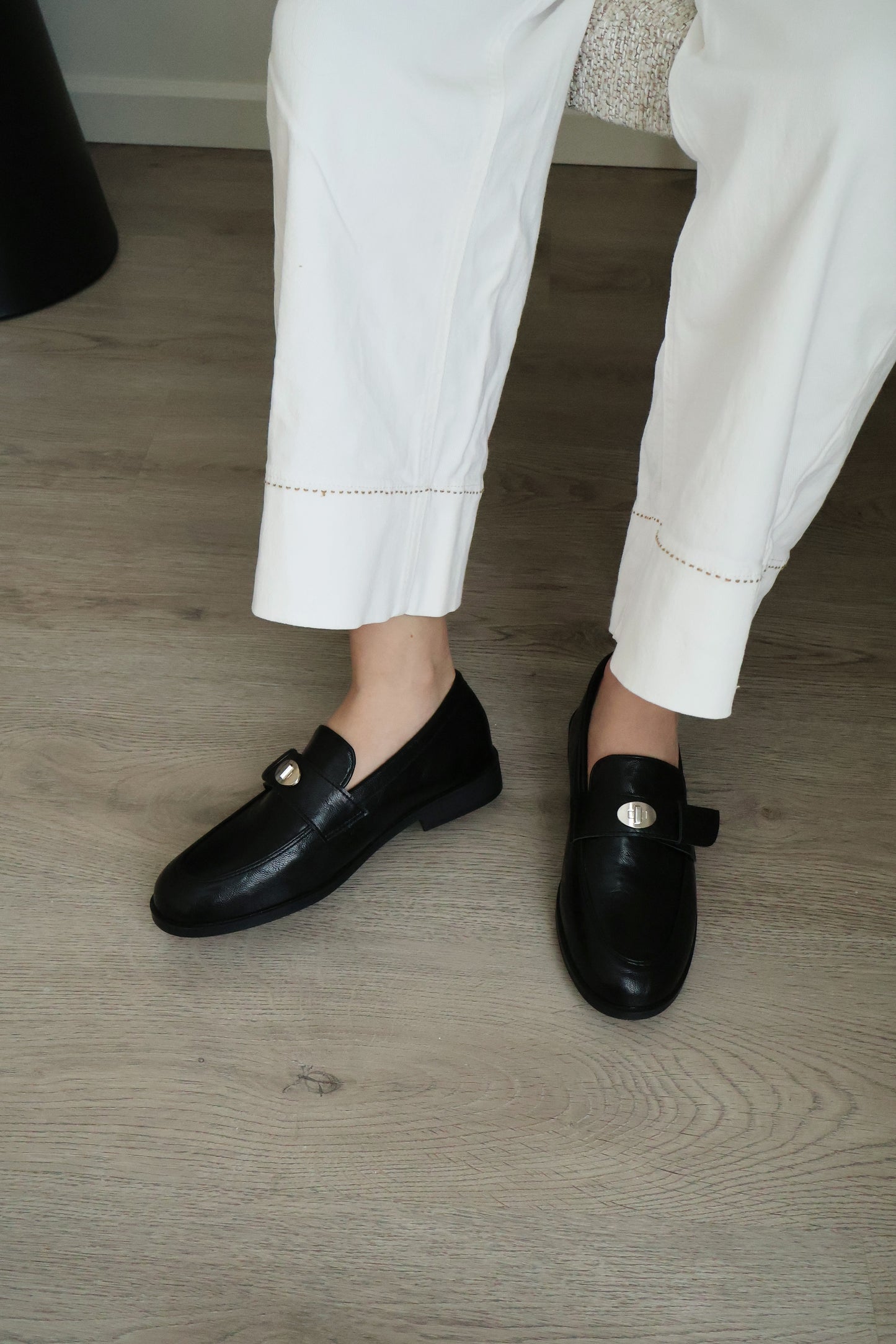 Mollie Penny Loafers (Black)