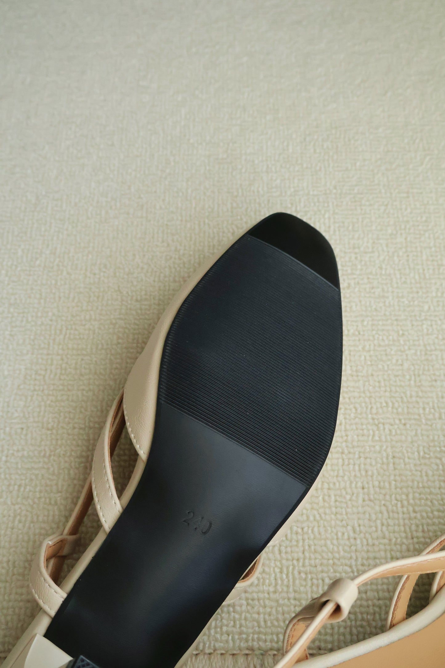 Orianna Slingback Heels (Cream White)