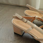 Orianna Slingback Heels (Cream White)