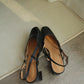Orianna Slingback Heels (Black)