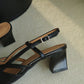 Orianna Slingback Heels (Black)