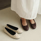 Madie Bow Ballet Flats (Coffee)