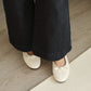 Verrin Pleated Bowknot Flats (Apricot)