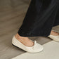 Verrin Pleated Bowknot Flats (Apricot)