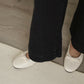 Verrin Pleated Bowknot Flats (Apricot)