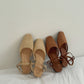 Arizona Woven Closed-Toe Sandals (Cream White)