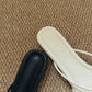 Emelia Strappy Comfy Sandals (Cream) *Slim feet only
