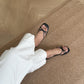 Emelia Strappy Comfy Sandals (Black) *Slim feet only