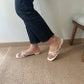 Emelia Strappy Comfy Sandals (Cream) *Slim feet only