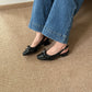 Vianna French Bow Heels (Black)