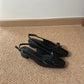 Vianna French Bow Heels (Black)