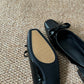 Vianna French Bow Heels (Black)