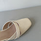 Briella Interlocking Sandals (Cream White)