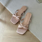 Maxine Cute Bow Sliders (Pink)