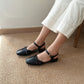 Briella Interlocking Sandals (Black)