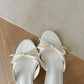 Carisa Sweet Bow Heels (White)