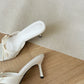 Carisa Sweet Bow Heels (White)