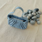 Joelle Mini Dumpling Bag (Baby Blue)