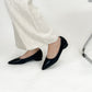 Kerry Pointed Low Pumps (Black)