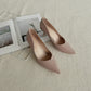 Ariana Patent Pointed Pump Heels (Purple Taupe / Size 35 39)