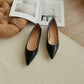 Kerry Pointed Low Pumps (Black)